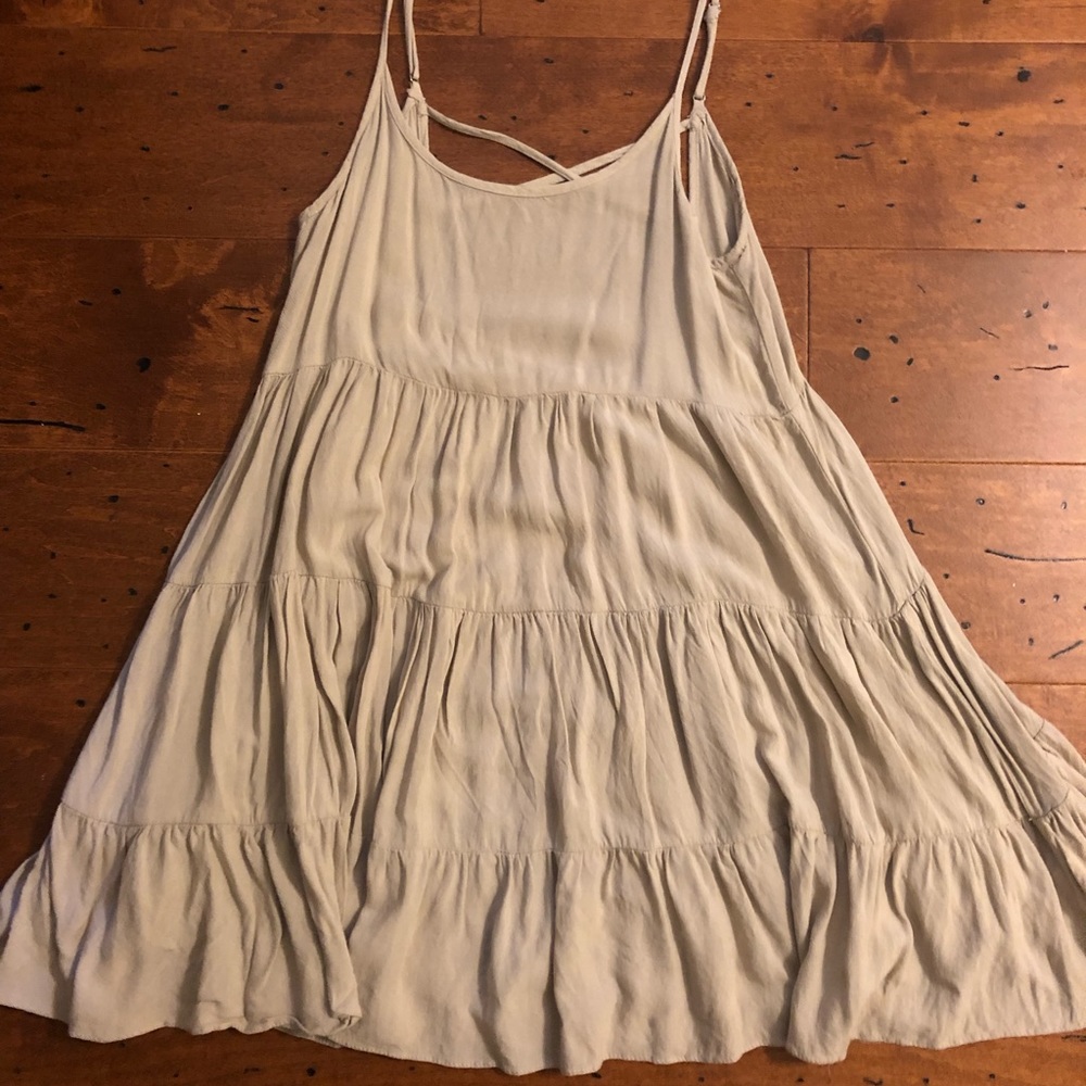 Altard State Flowy Tan Sun Dress